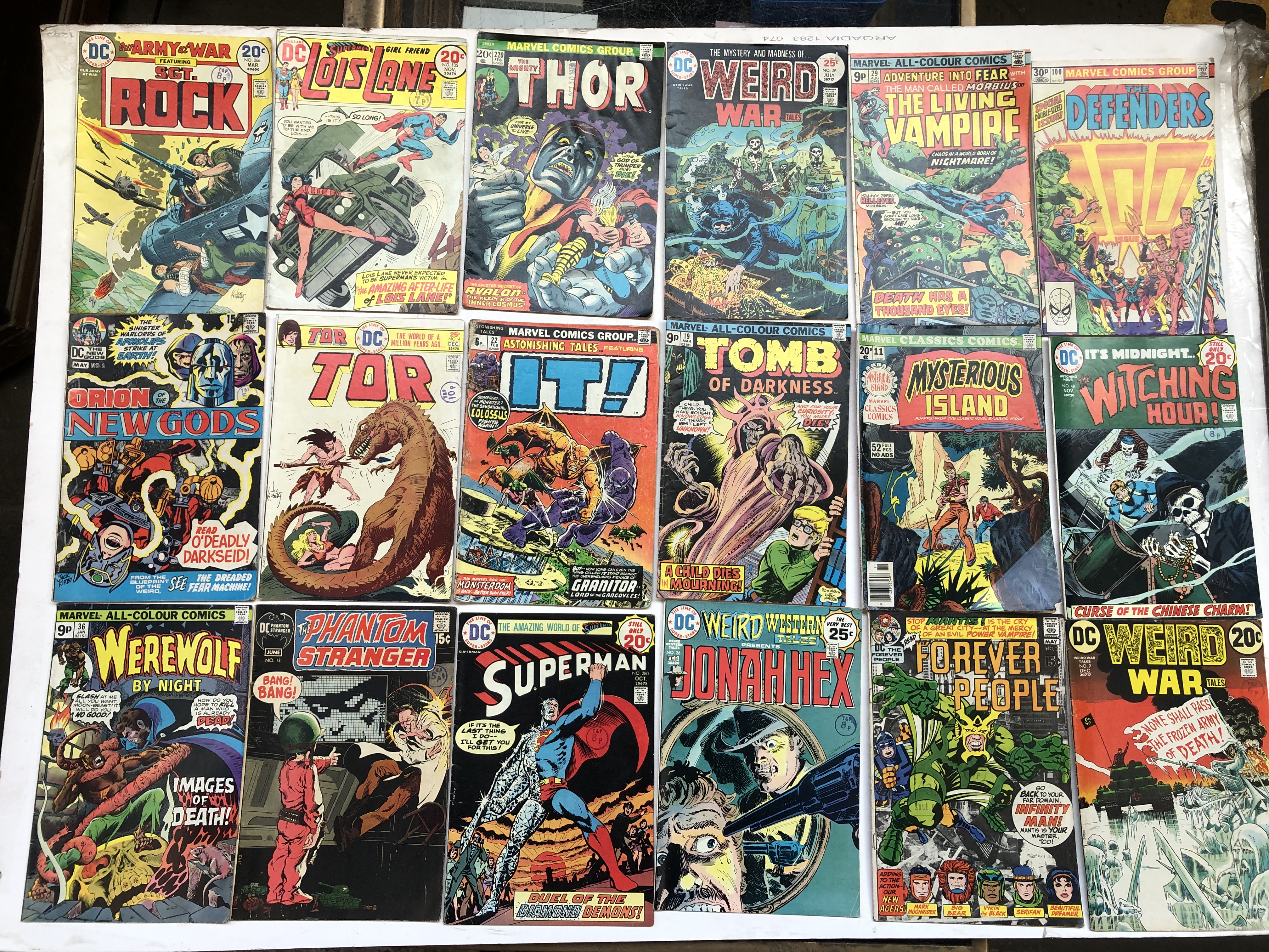 A box of 1960s/70s DC, Marvel comics etc Catalogue only, live bidding available via our website. - Image 2 of 7