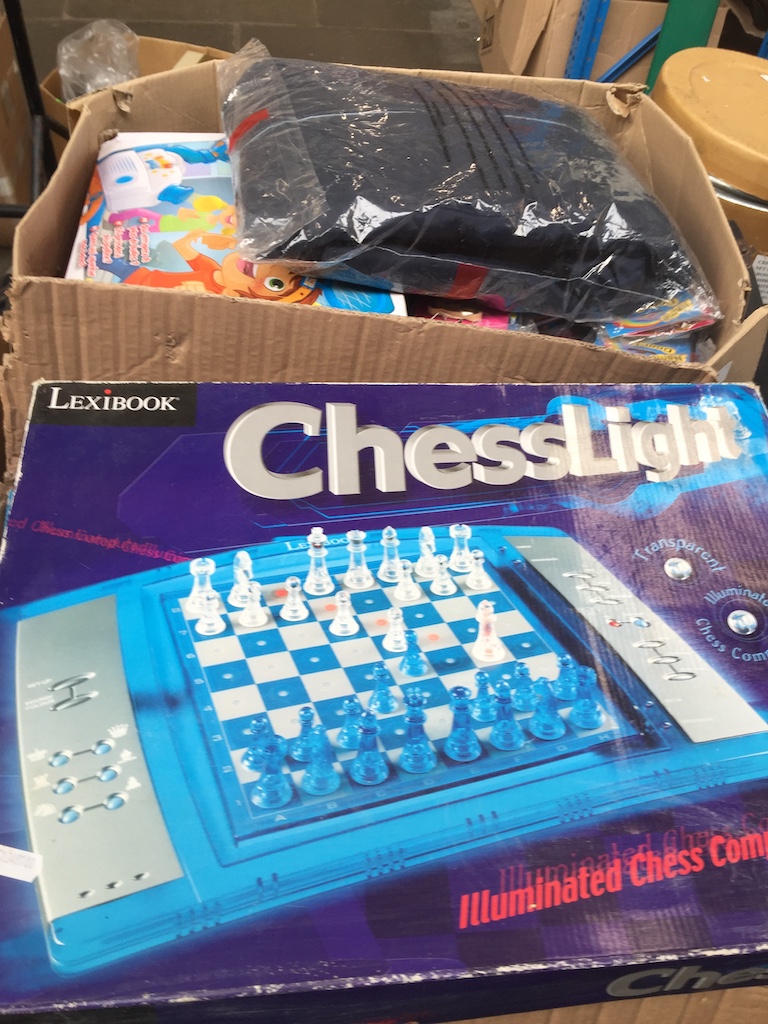 3 boxes of toys and games Catalogue only, live bidding available via our website. Please note we can