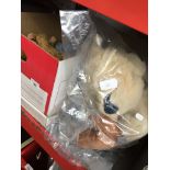A box of soft toys Catalogue only, live bidding available via our website. Please note we can only