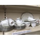 Royal Doulton York dinner ware approx. 37 pieces Catalogue only, live bidding available via our