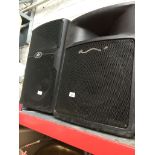 Two Peavey large speakers Catalogue only, live bidding available via our website. Please note we can