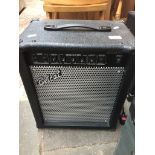 A Belcat 35B guitar amplifier Catalogue only, live bidding available via our website. Please note we