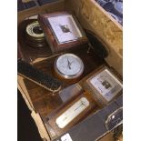 A box of barometers Catalogue only, live bidding available via our website. Please note we can