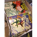 A box of 1960s/70s DC, Marvel comics etc Catalogue only, live bidding available via our website.