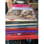 A quantity of LP records Catalogue only, live bidding available via our website. Please note we