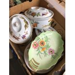 Box with four Royal Worcester oven to table ware tureens Catalogue only, live bidding available