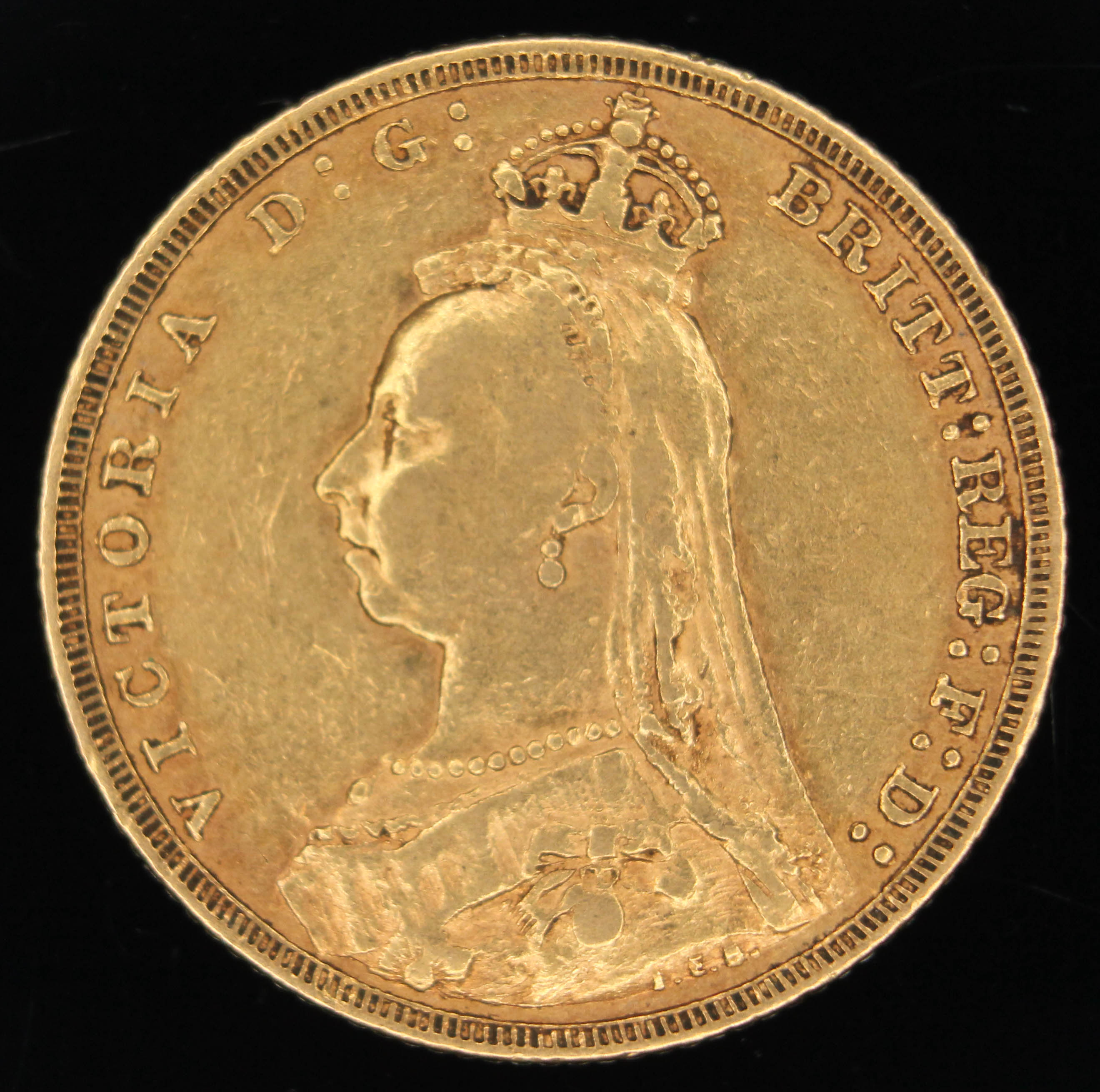 Victoria 1892 sovereign.