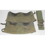 British WWII belt and gaiters.