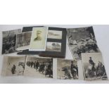 An album of WWI photographs, mainly Egypt, various scenes including military camps, people, horse