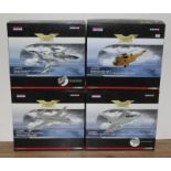 4x Corgi Aviation Archive die-cast models:AA36405, AA35604, AA33613 & AA33420