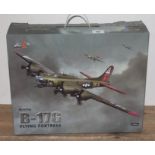 An AF1 Models 1:72 scale die-cast model aircraft Boeing B17G Flying Fortress.
