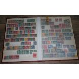 A single stamp album comprising world collection, mainly Canada 20th century.
