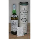 Laphroaig 10 years old single Islay malt Scotch whisky, 40% 70cl, sealed, level low neck, with