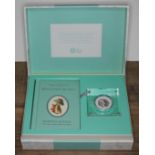 Royal Mint Beatrix Potter The Tale of Benjamin Bunny 2017 silver proof 50p coin and book set.