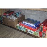 A large collection of mainly Airfix boxed model aircraft including a quantity of empty boxes.