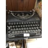 1930's Imperial The Good Companion typewriter. Catalogue only, live bidding available via our