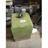 A large stone weight Catalogue only, live bidding available via our webiste. If you require P&P