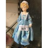 R.G. Doughty Royal Worcester figure - Grandmother's Dress Catalogue only, live bidding available via