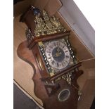 A Dutch wall clock Catalogue only, live bidding available via our webiste. If you require P&P please