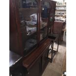 Victorian mahogany cabinet bookcase Catalogue only, live bidding available via our webiste. If you