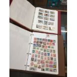 2 stamp albums to include International, British, etc. Catalogue only, live bidding available via