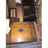 Box of wooden boxes Catalogue only, live bidding available via our webiste. If you require P&P