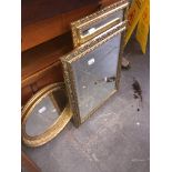 Three gilt frame mirrors Catalogue only, live bidding available via our webiste. If you require P&