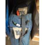 2 pairs of ski boots in rucksacks - 1 pair Dalbello. Catalogue only, live bidding available via