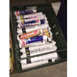 A crate of sealant tubes Catalogue only, live bidding available via our webiste. If you require P&