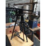 Treadle operated scroll saw . Catalogue only, live bidding available via our webiste. If you require