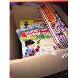 Two boxes of annuals/comics, etc Catalogue only, live bidding available via our webiste. If you