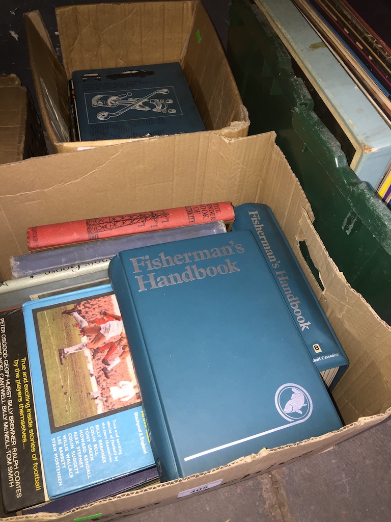2 boxes of books Catalogue only, live bidding available via our webiste. If you require P&P please