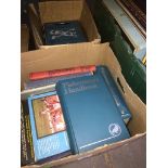 2 boxes of books Catalogue only, live bidding available via our webiste. If you require P&P please