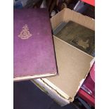 A box of old books Catalogue only, live bidding available via our webiste. If you require P&P please
