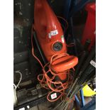 An electric Flymo blower / vac. Catalogue only, live bidding available via our webiste. If you