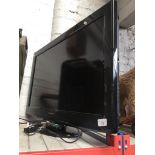 A 32" Panasonic LCD TV with remote, model number : TX-L32S20BA. Catalogue only, live bidding