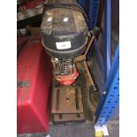 A pillar drill. Catalogue only, live bidding available via our webiste. If you require P&P please