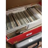 A box of vintage postcards and others, mainly topographycal, etc. Catalogue only, live bidding