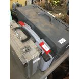 Biscuit jointer, part air gun kit, case with screws, etc Catalogue only, live bidding available