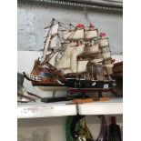 2 model sail boats Catalogue only, live bidding available via our webiste. If you require P&P please