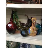 Various pieces of art glass including Murano Catalogue only, live bidding available via our webiste.