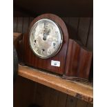 An Enfield chiming mantle clock, length 39cm. Catalogue only, live bidding available via our