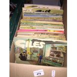 A box of Giles magazines Catalogue only, live bidding available via our webiste. If you require P&