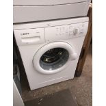 A Bosch washing machine Catalogue only, live bidding available via our webiste. If you require P&P