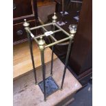 A brass stick stand Catalogue only, live bidding available via our webiste. If you require P&P