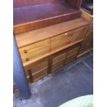 A Nathan teak unit. Catalogue only, live bidding available via our webiste. If you require P&P