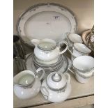 Royal Doulton York teaware approx. 17 pieces Catalogue only, live bidding available via our webiste.