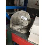 A concrete garden ornament - otter. Catalogue only, live bidding available via our webiste. If you