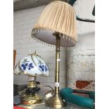 2 table lamps Catalogue only, live bidding available via our webiste. If you require P&P please read