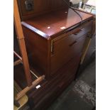 A Hulsta furniture chest of drawers and matching bedside cabinets Catalogue only, live bidding